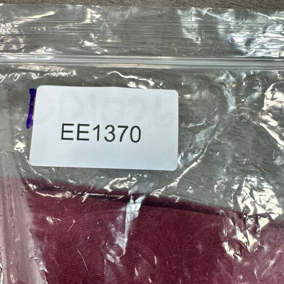 Garnet Hill Button Detail Knit Wrap Skirt Burgundy Red Small - Picture 9 of 9